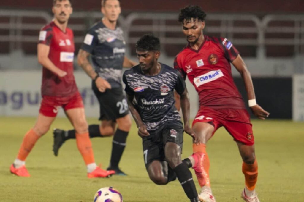 I-League 2023/24: Gokulam Kerala FC Muster Scrappy 1-1 Draw Against Churchill Brothers