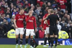 Rasmus Hojlund, Christian Eriksen Injured In Manchester United's 1-0 Win Against Luton Town