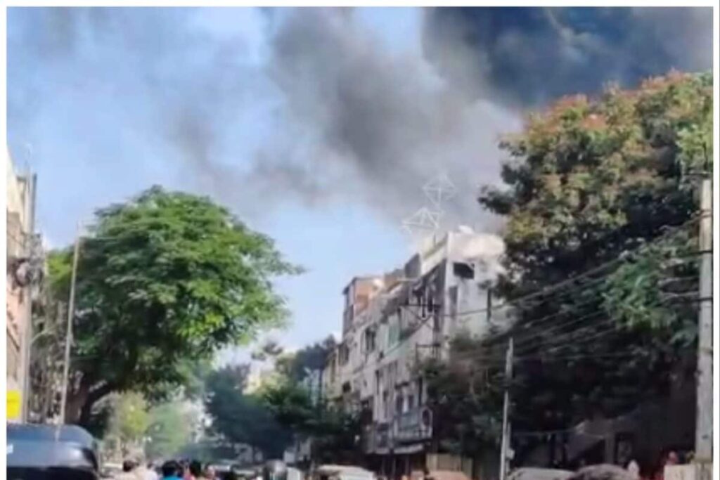 6 Dead in Fire at Building in Hyderabad's Nampally Area