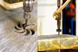 Watch: Waterjet Cuts Metal Like A Hot Knife Through Butter