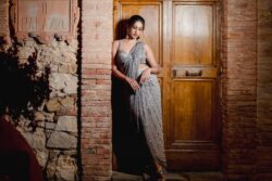 In A Silver Shimmery Saree, Niharika Konidela Is A Sight To Behold