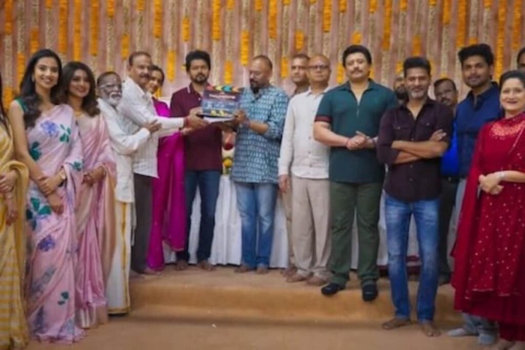 Vijay Returns To Chennai After Shooting For His Next In Thailand