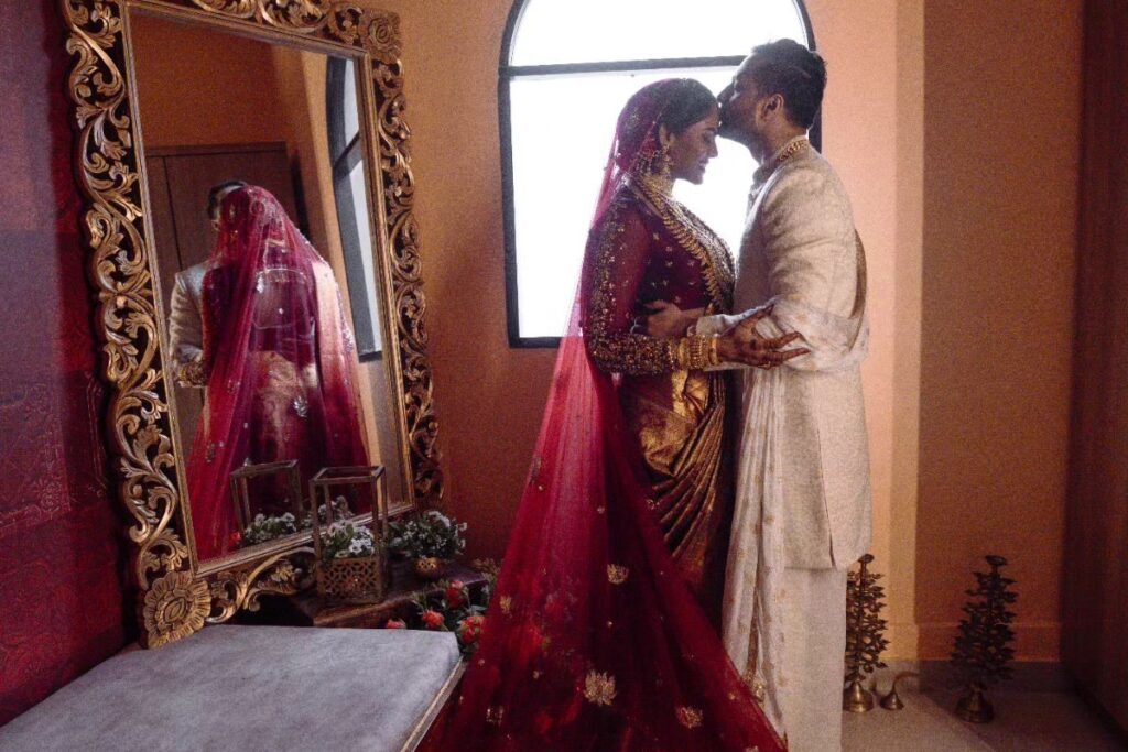 Actress Karthika Nair Ties Knot With Rohit Menon; Chiranjeevi, Jackie Shroff Attend The Wedding