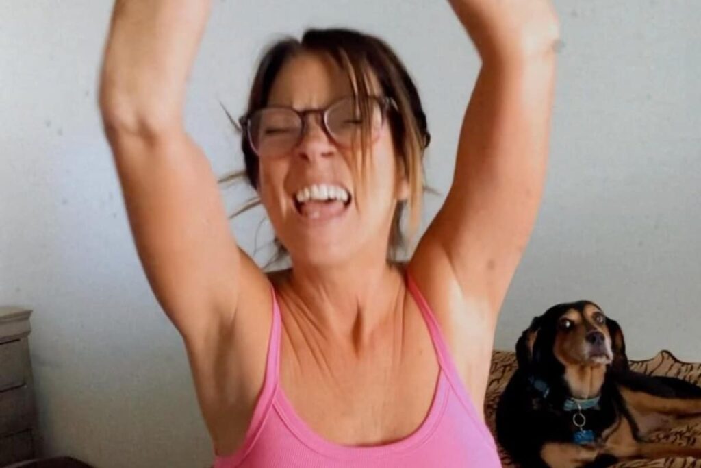 Woman Dances Her Heart Out, Pet Dog’s Priceless Reaction Goes Viral