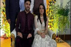 Haryana Cadre IAS Ankita Panwar and IPS Ayush Yadav Exchange Rings