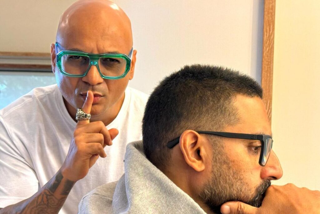 Abhishek Bachchan Looks Dapper In Buzz Cut: ‘The New Vibe’