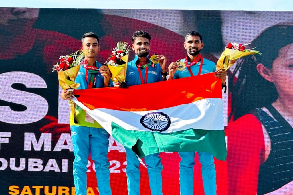 Indian Men's Team Wins Gold in Inaugural Asian Half Marathon Champioship