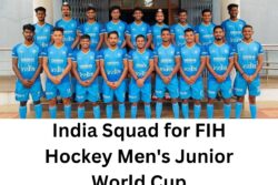 Uttam Singh to Lead India in FIH Hockey Men's Junior World Cup