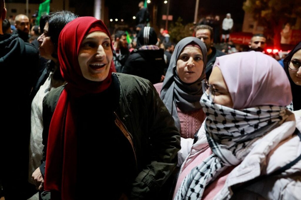 39 Palestinians, All Women and Teens, Released Under Hostage Deal Return Home But 17 Others Arrested