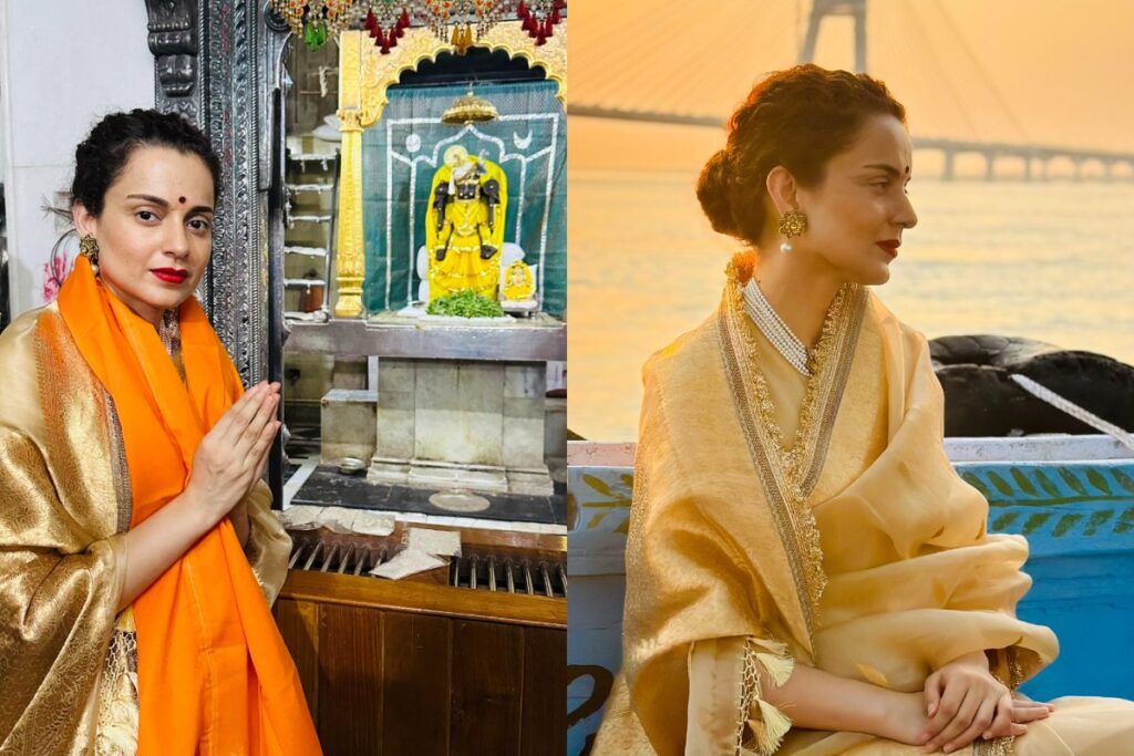 Kangana Ranaut Says Her Heart Has Been 'Troubled' After Tejas Flopped, Visits Dwarkadhish Temple