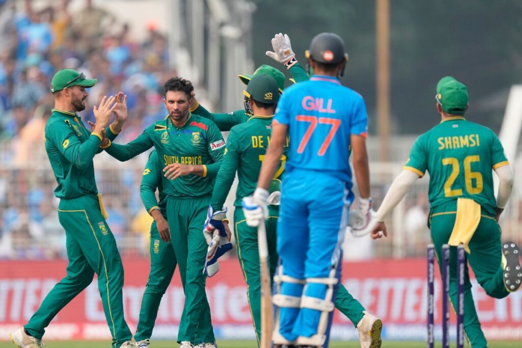 WATCH: Keshav Maharaj Gets The Better of Shubman Gill With an Absolute Beauty