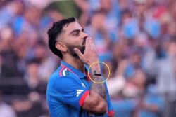 Virat Kohli Seen Wearing 'Mysterious' Brown Band During Cricket World Cup 2023: Here's What It Does