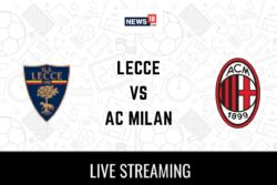 Lecce vs AC Milan Live Football Streaming For Serie A 2023-24 Match: How to Watch LCE vs MIL Coverage on TV And Online