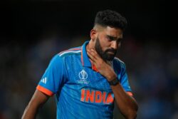 Watch: Mohammed Siraj Hurts Himself After Dropping a Simple Catch, Goes Off The Field for Treatment