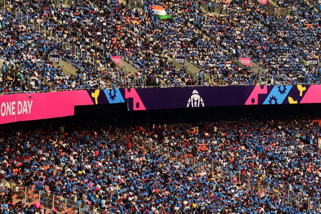 IND vs AUS World Cup Final: PM Modi Lands in Ahmedabad As Men in Blue Hope to Defend 240 Target