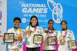 National Games: 14-year-old Dhinidhi Desinghu Wins Her Fourth Gold Medal