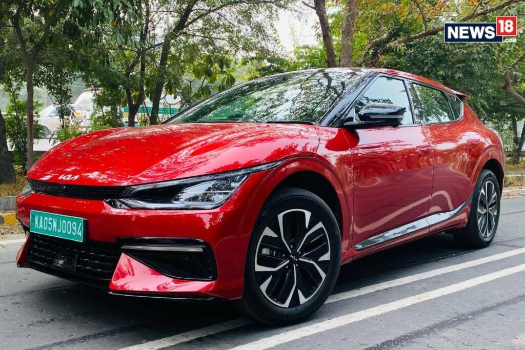 Kia EV6 GT Line in Pics: See Design, Features, Interior and More