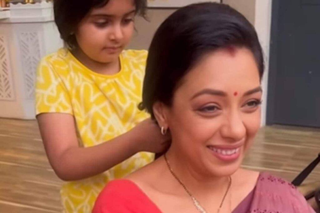 Watch Anupamaa And Choti Anu's Cute Off-Screen Camaraderie In This Video