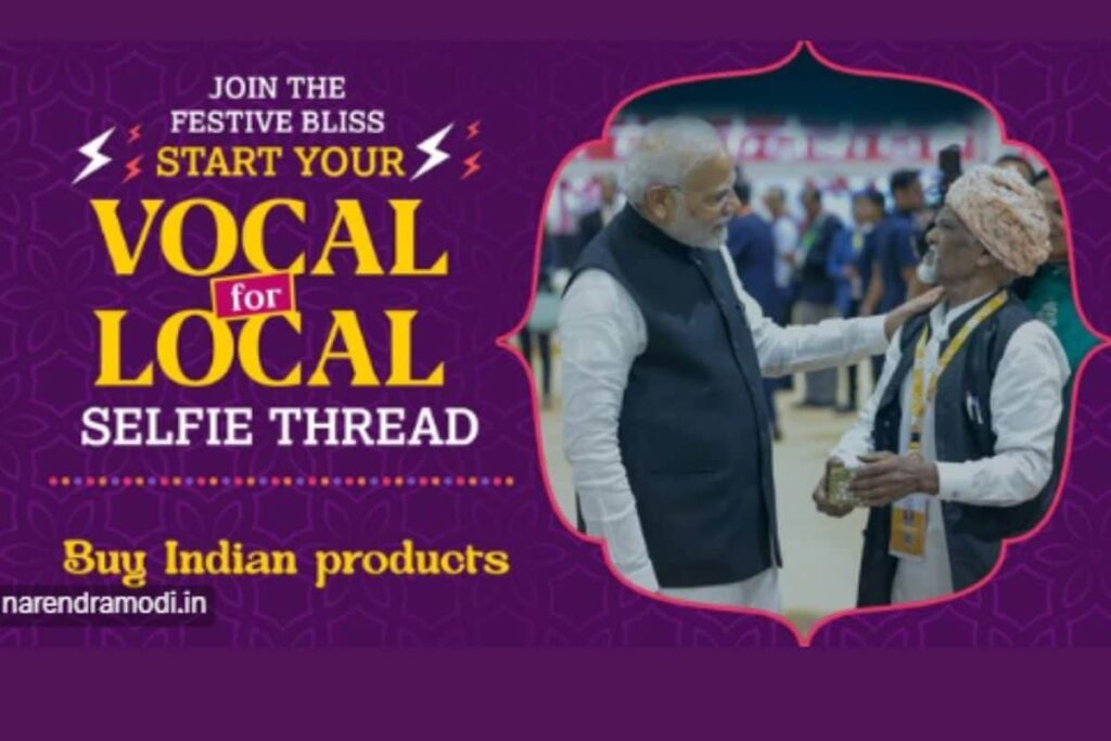PM Modi Goes ‘Vocal for Local’ for Diwali, Asks Citizens to Post Selfies on NaMo App