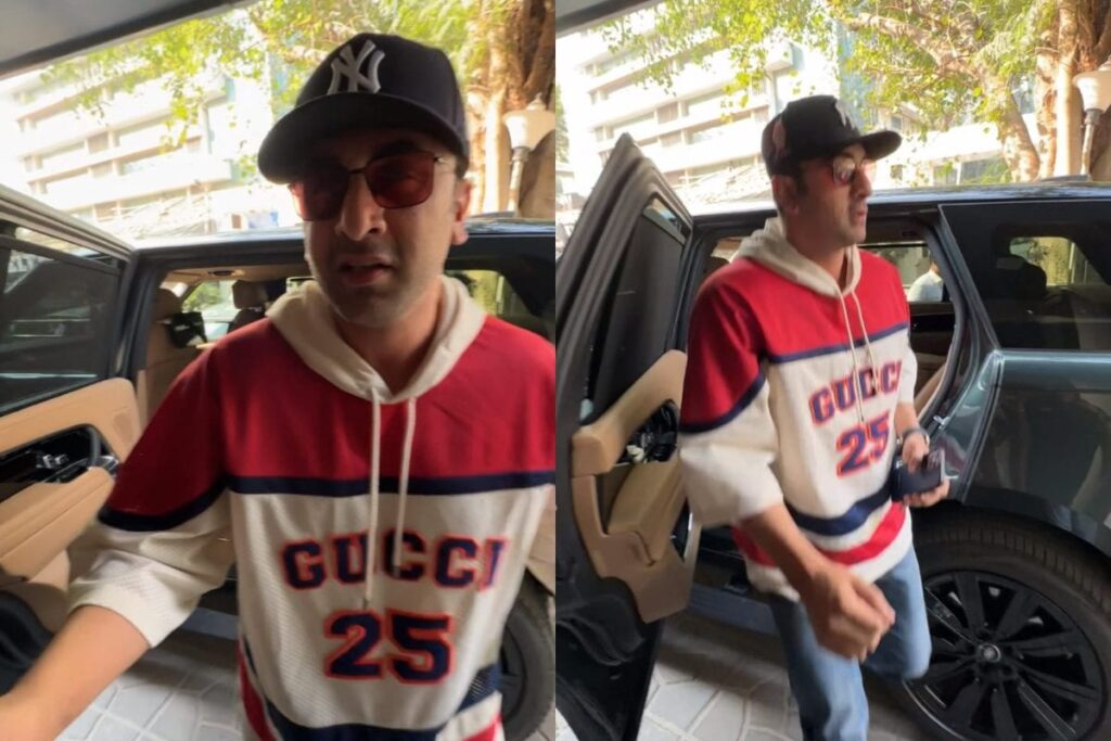 Annoyed Ranbir Kapoor Snaps At Paparazzi, Rudely Tells Them 'Building Ke Andar...' | Watch Video