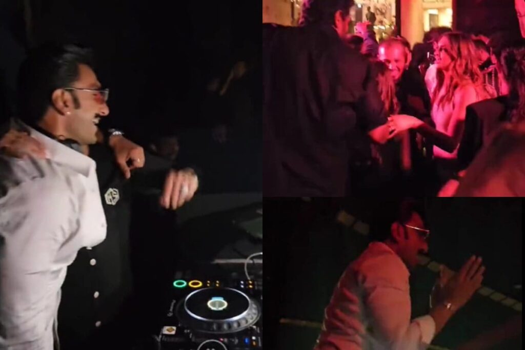 Ranveer Turns DJ For SRK's Birthday Bash, Dedicates Aana Mere Pyar Ko To Deepika; Watch Video