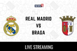 Real Madrid vs Braga Live Football Streaming For Champions League 2023-24 Match: How to Watch RM vs BRG Coverage on TV And Online