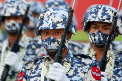 Myanmar Military Jet Crashes, Anti-junta Group Claims Shot Down