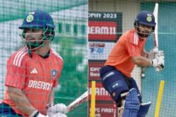 IND vs AUS: Rinku Singh Sweats It Out in the Nets Before His First Game on Home Soil – See Photos