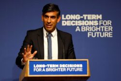 UK PM Rishi Sunak Condemns Violent Protesters on Remembrance Weekend