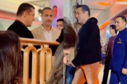 Salman Khan Gets Awkward, Blushes After Asked To Walk the Ramp At Jio World Plaza Launch? | Video