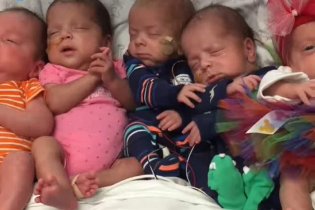 Watch: 'Super Dad' Pushes Five Kids In A Stroller To Earn A World Record