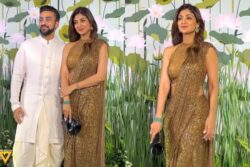 Shilpa Shetty Tells Paps 'Neend Poori Nahi...' As She Attends Arpita's Diwali Bash With Raj Kundra