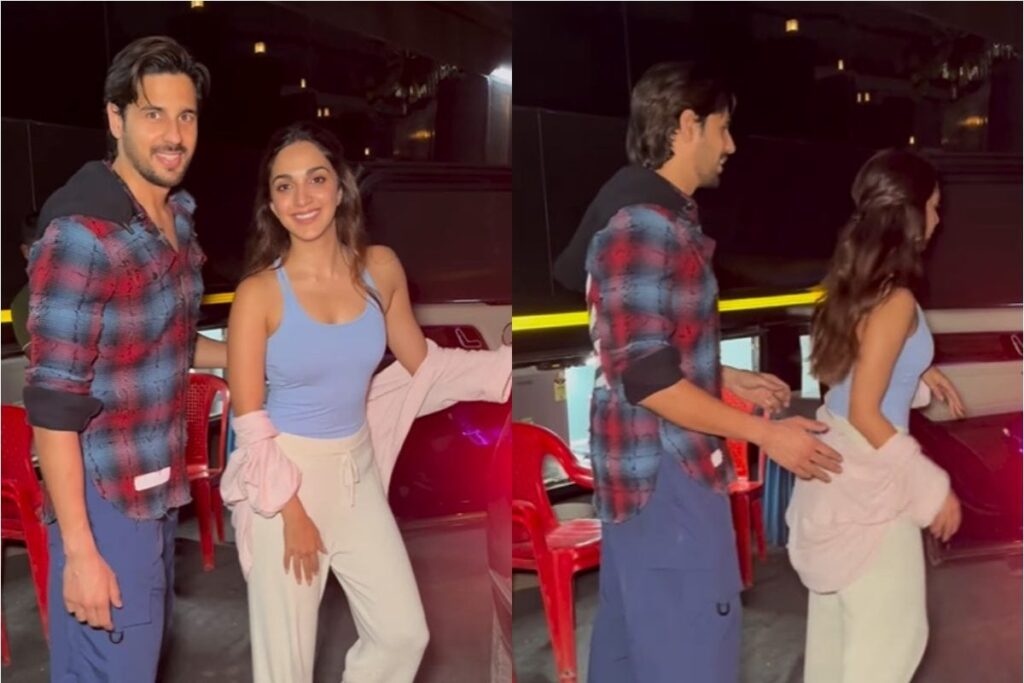 Sidharth Malhotra, Kiara Advani Reunite for Camera 2 Years After Shershaah, Spotted Post Shoot; Watch