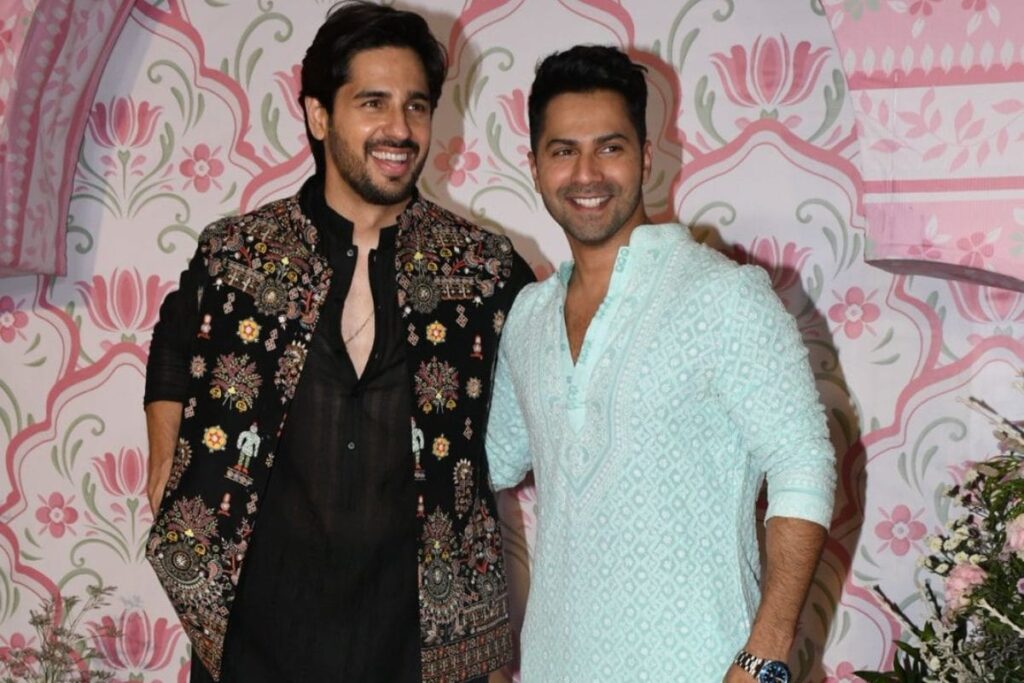 Sidharth Malhotra, Varun Dhawan Have a Student of the Year Reunion at Ramesh Turani's Diwali Party