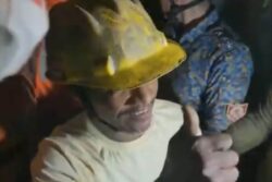 Watch | The Moment Trapped Worker Came Out Of Uttarkashi Tunnel