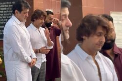 Rajkumar Kohli Funeral: Son Armaan Gets Teary-Eyed, Sonu Nigam Bids Final Adieu