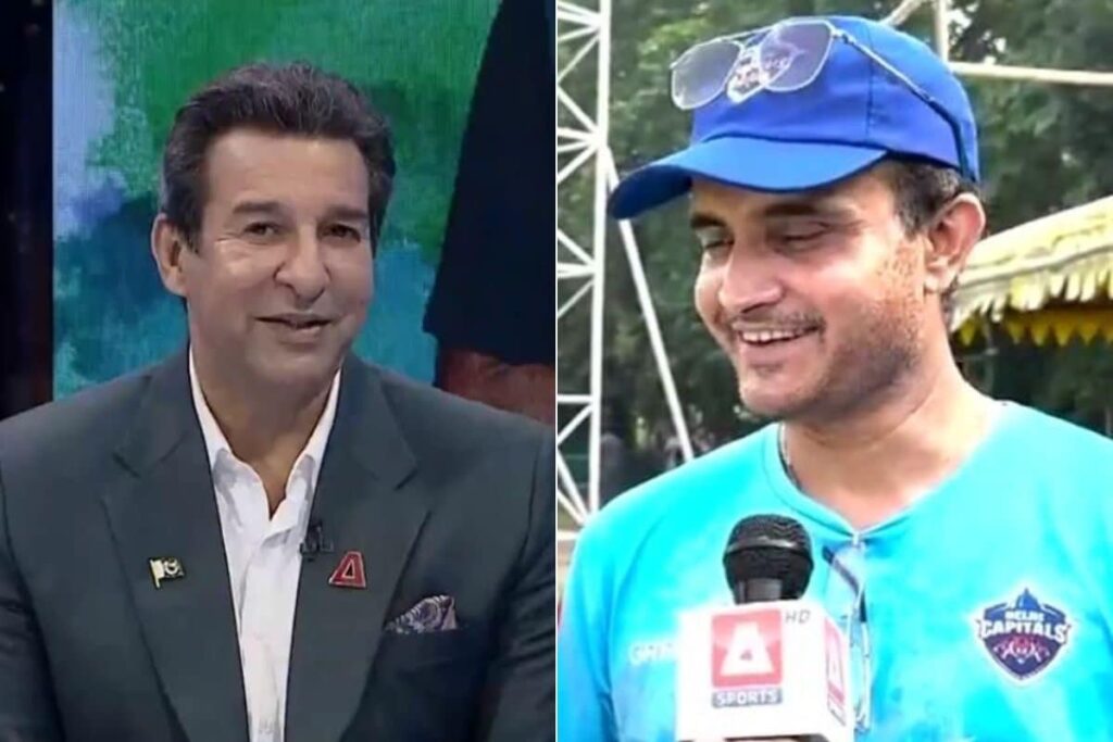 'I Like How Wasim Bhai Scolds the Players': Ganguly Sends Best Wishes to PAK Cricket Fraternity - WATCH