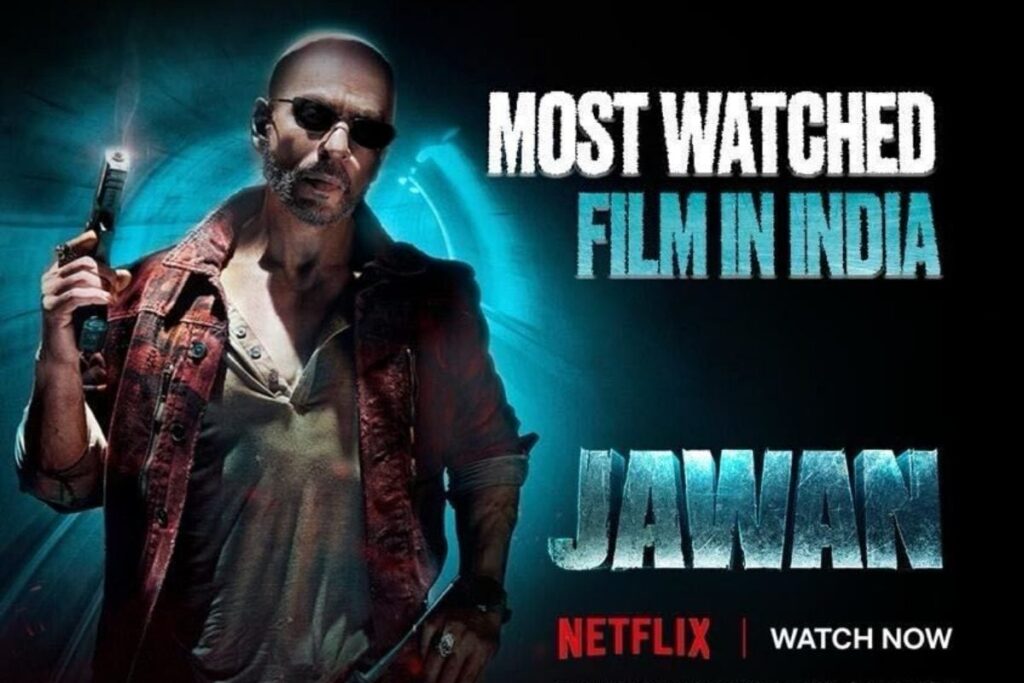 SRK's Jawan Becomes The Most Watched Film On Netflix In India, He Says 'I Couldn't Be Prouder'