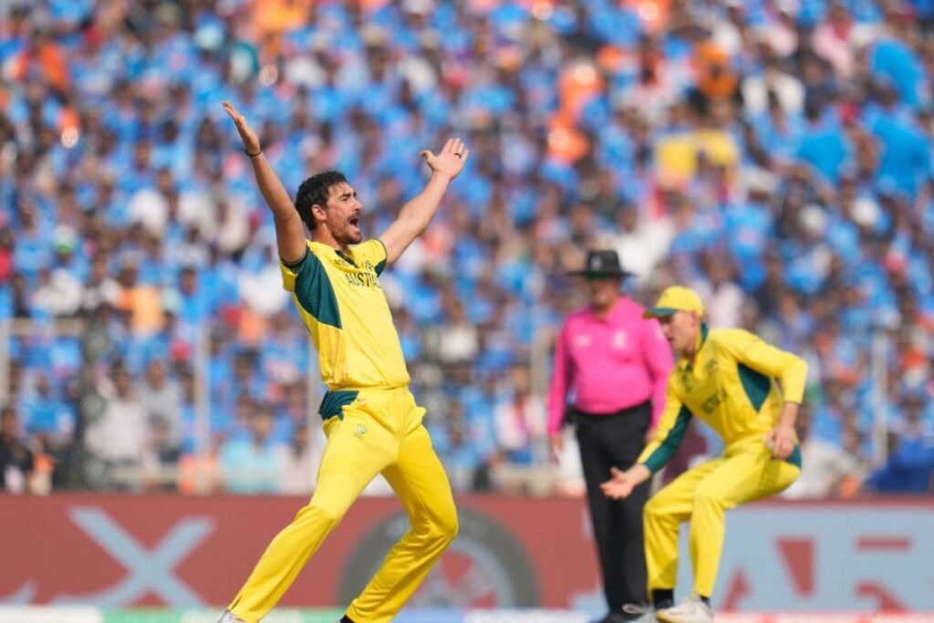 IND vs AUS: Mitchell Starc Becomes Third Highest Wicket-taker in World Cup History