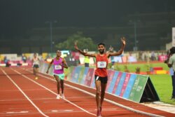 Gujarat's Sunil Joliya Jinabhai Breaks National Games Record to Win Steeplechase Gold