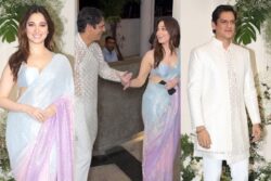 Tired Tamannaah Bhatia Refuses To Pose, Urges Vijay Varma To Leave After Manish Malhotra's Diwali Party