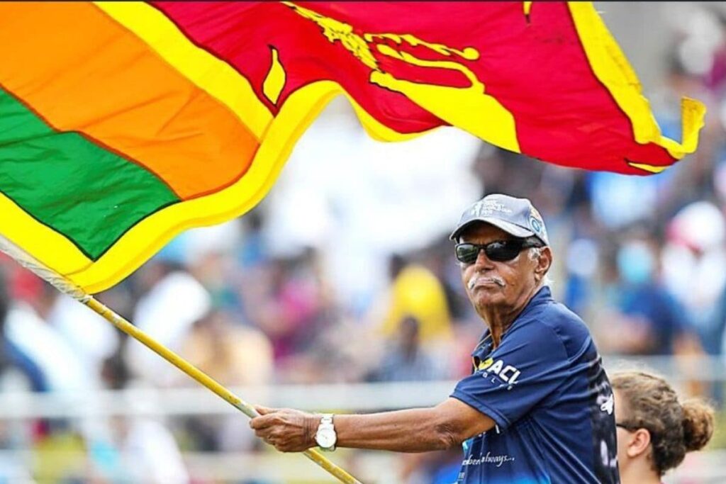 Sri Lankan Players Wear Black Armbands in Memory of Legendary 'Uncle' Percy During Match vs IND