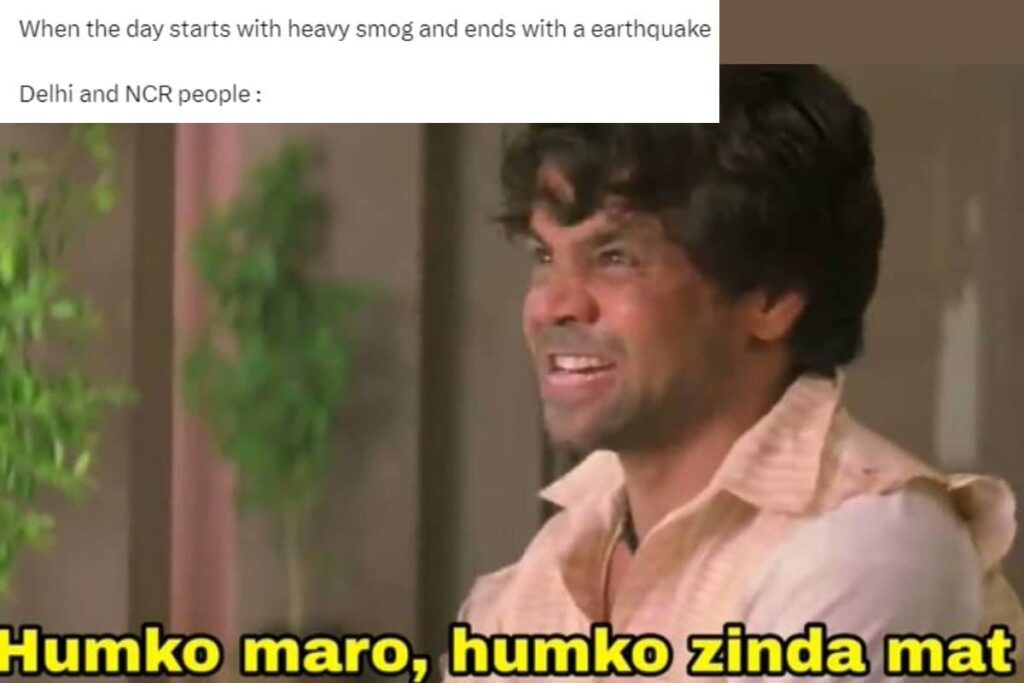Delhi Earthquake, Pollution 'Shake' Internet With Memes As Residents Juggle Nature's Double Trouble