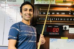 India's Pankaj Advani and Shrikrishna S in World Snooker Knockouts