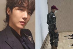 BTS Star J-Hope's New Photos In Military Uniform Leave ARMY Awestruck