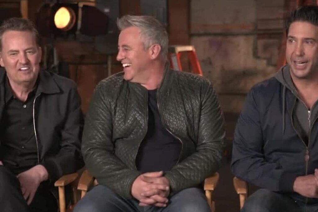 Matthew Perry's Timeless Friendship With Matt LeBlanc And David Schwimmer From 2021 Interview