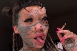 Four Horns, Split Tongue: Woman Gets Multiple Body Modifications To Turn Into ‘Human Cat’