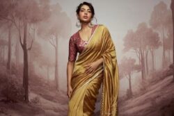 Actress Samantha Ruth Prabhu's Mesmerising Pink Chiffon Saree Wins A Million Hearts