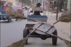 This Makeshift Street Cleaning Device Will Restore Your Faith In ‘Jugaad’