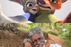Internet Awestruck With Elderly Couple's Recreation of Zootopia Selfie Trend